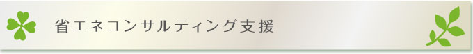 省エネコンサルティング支援